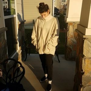 FUZZY COLOMBIA ZIP UP JACKET